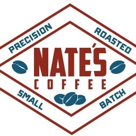 Nate's Coffee Logo Sticker