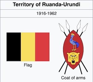 The Flag and Coat of Arms of Ruanda-Urundi